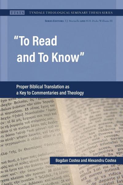 To Read and To Know
