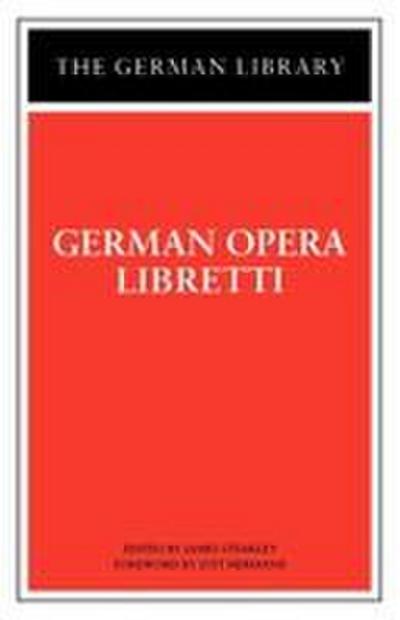 German Opera Libretti