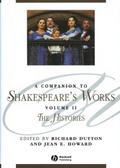 A Companion to Shakespeare’s Works, Volume I