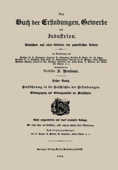 Einführung in die Geschichte der Erfindungen