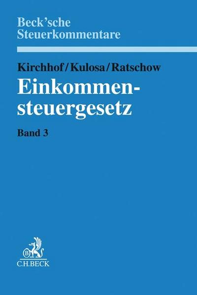 Einkommensteuergesetz 3: §§ 26 bis 109