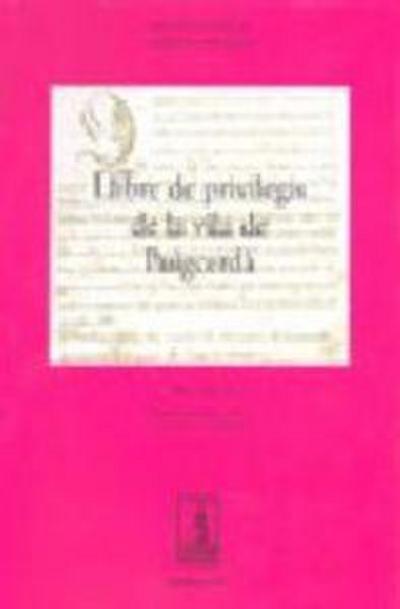 Llibre de privilegis de la vila de Puigcerdà