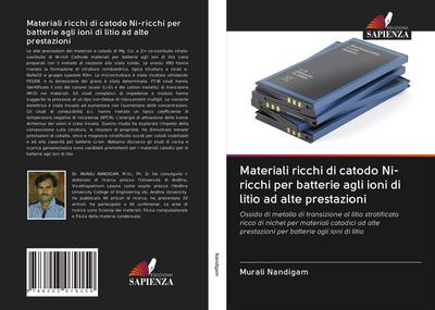 Materiali ricchi di catodo Ni-ricchi per batterie agli ioni di litio ad alte prestazioni