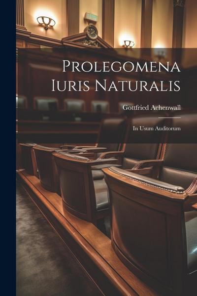 Prolegomena Iuris Naturalis