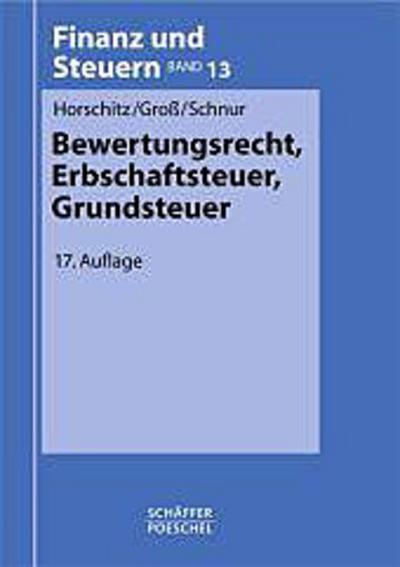 Bewertungsrecht, Erbschaftsteuer, Grundsteuer