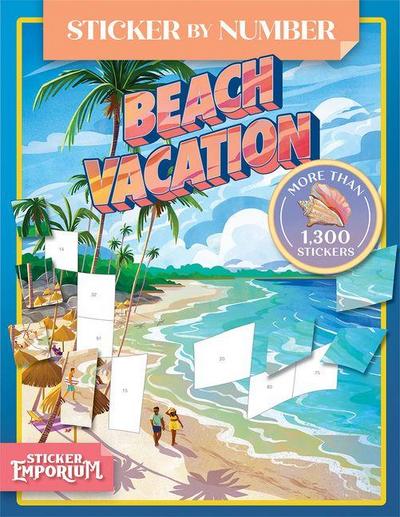 Sticker by Number Beach Vacation