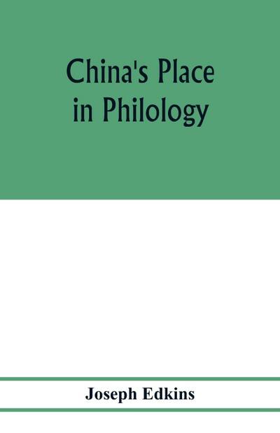 China’s place in philology
