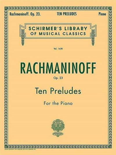 10 Preludes, Op. 23