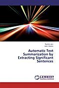 Automatic Text Summarization by Extracting Significant Sentences