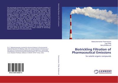 Biotrickling Filtration of Pharmaceutical Emissions