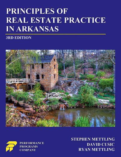 Principles of Real Estate Practice in Arkansas