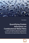 Quantifying Protein Adsorption on Combinatorial  Metal Films