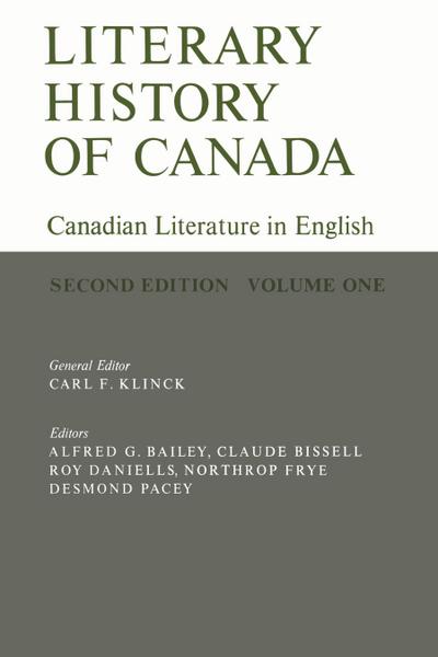 Literary History of Canada