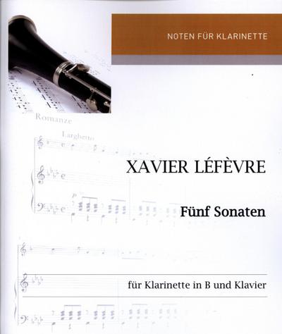 5 Sonatenfür Klarinette und Klavier
