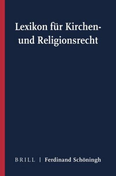 Lexikon für Kirchen- und Religionsrecht, 4 Bde.