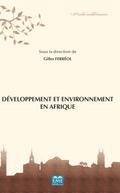 Developpement et environnements en Afrique