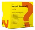 Lernquiz Steuerrecht