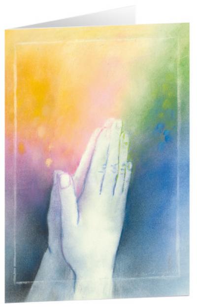 Ich bete für dich - Kunst-Faltkarten ohne Text (6 Stück)