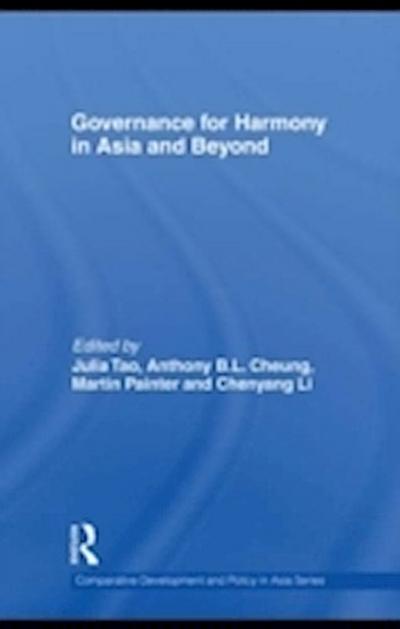 Governance for Harmony in Asia and Beyond