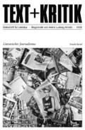 TEXT + KRITIK Sonderband  - Literarischer Journalismus