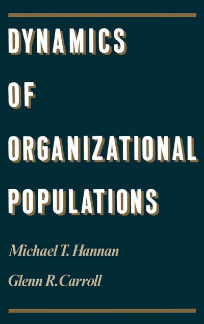 Dynamics of Organizational Populations