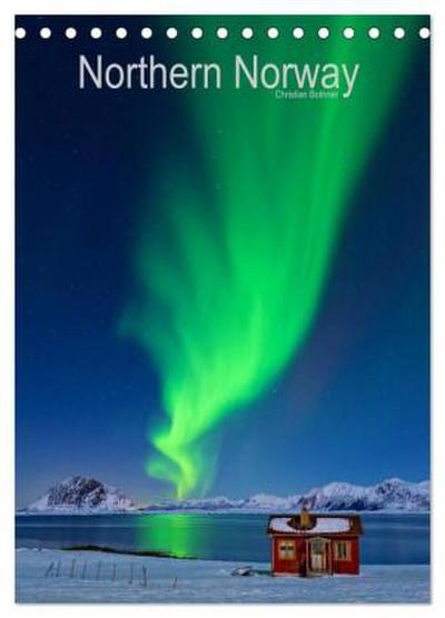 Northern Norway (Tischkalender 2026 DIN A5 hoch), CALVENDO Monatskalender