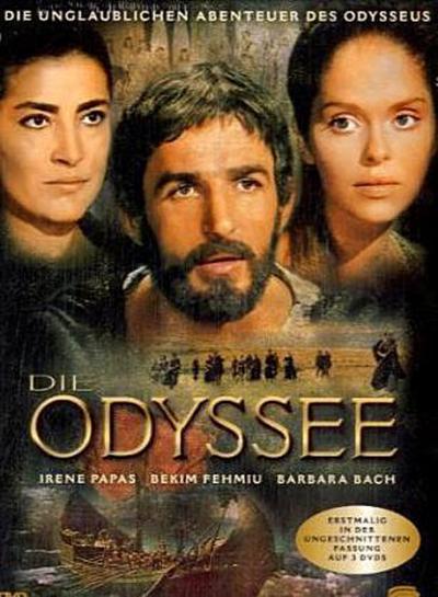 Die Odyssee, 3 DVDs, deutsche u. italienische Version