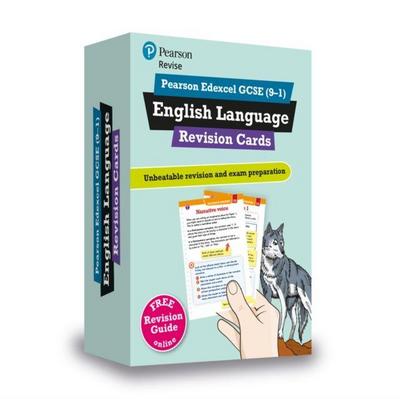 Pearson REVISE Edexcel GCSE English Language Revision Cards - for 2026, 2027 exams