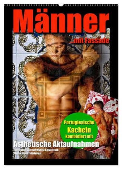 Männer mit Fassade (Wandkalender 2026 DIN A2 hoch), CALVENDO Monatskalender