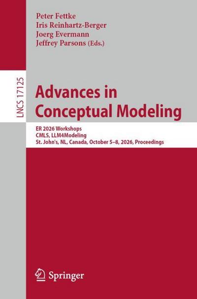 Advances in Conceptual Modeling