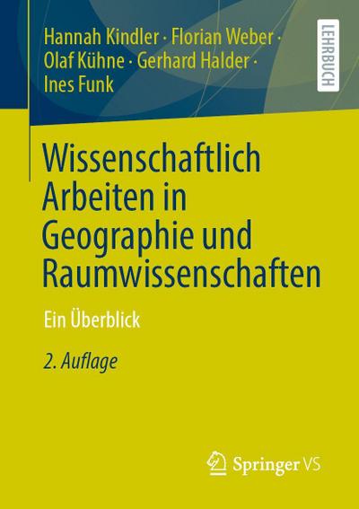 Wissenschaftlich Arbeiten in Geographie und Raumwissenschaften
