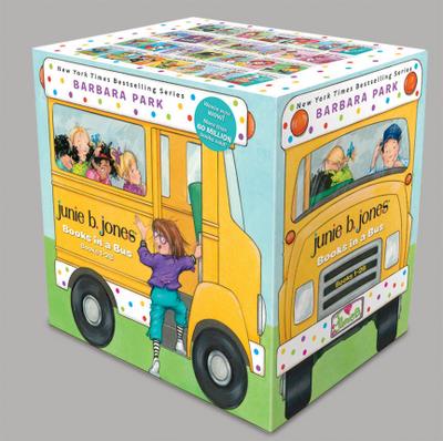 Junie B. Jones Books in a Bus 28-Book Boxed Set