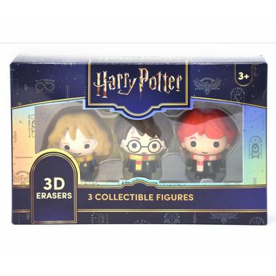 Harry Potter 3D-Radiergummis 3er-Pack 11x17cm