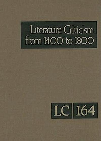Literature Criticism from 1400 to 1800