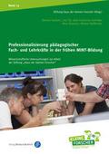 Professionalisierung pädagogischer Fach- und Lehrkräfte in der frühen MINT-Bildung