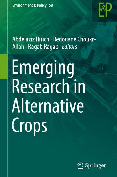 Emerging Research in Alternative Crops