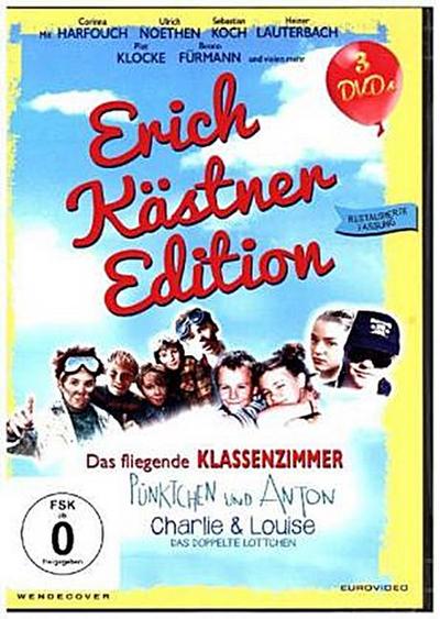 Erich Kästner Edition, 3 DVD (Neu - Digital Ramastered)