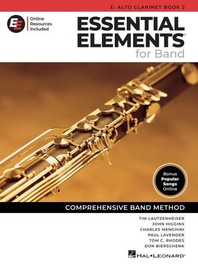 Essential Elements for Band - Eb Alto Clarinet Book 2 with Eei