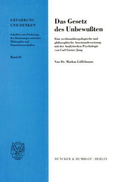Das Gesetz des Unbewußten.