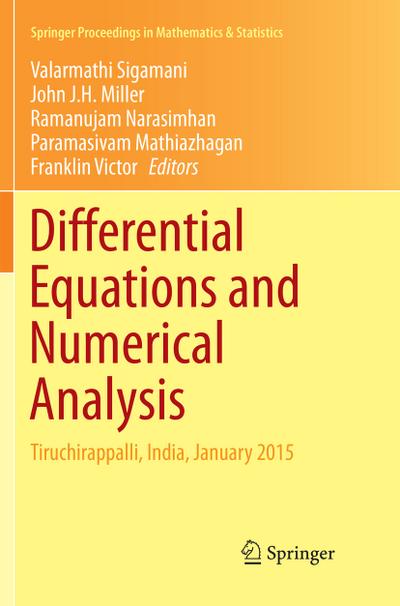 Differential Equations and Numerical Analysis