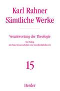 Sämtliche Werke Karl Rahner Sämtliche Werke