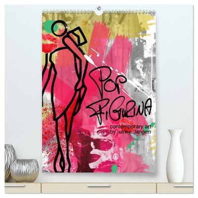 POP FIGURINA (hochwertiger Premium Wandkalender 2024 DIN A2 hoch), Kunstdruck in Hochglanz