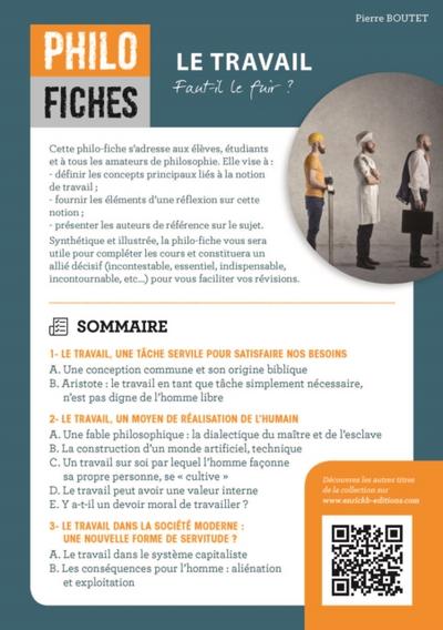 Le travail