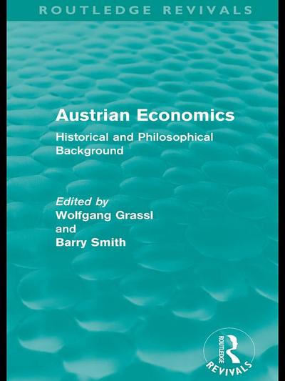 Austrian Economics (Routledge Revivals)