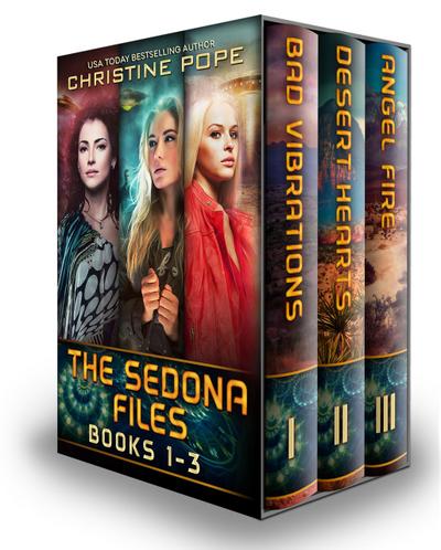 The Sedona Files, Books 1-3: Bad Vibrations, Desert Hearts, and Angel Fire