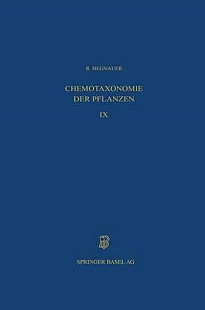 Chemotaxonomie der Pflanzen