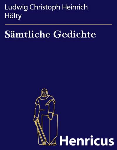 Sämtliche Gedichte