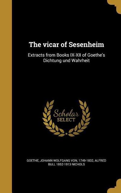 GER-THE VICAR OF SESENHEIM