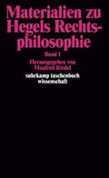 Materialien zu Hegels Rechtsphilosophie 1