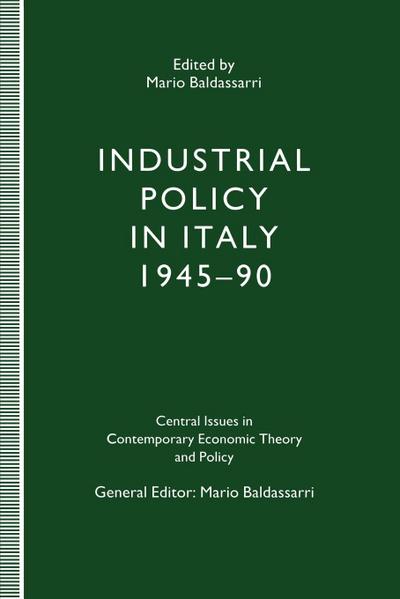 Industrial Policy in Italy, 1945-90